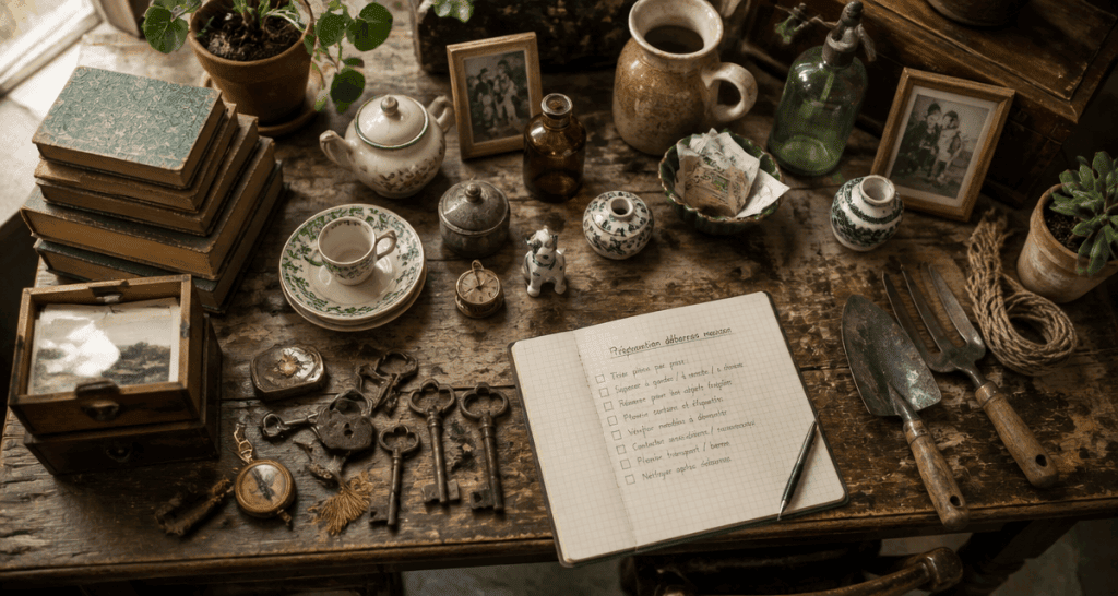 association qui vide les maisons gratuitement table débarras