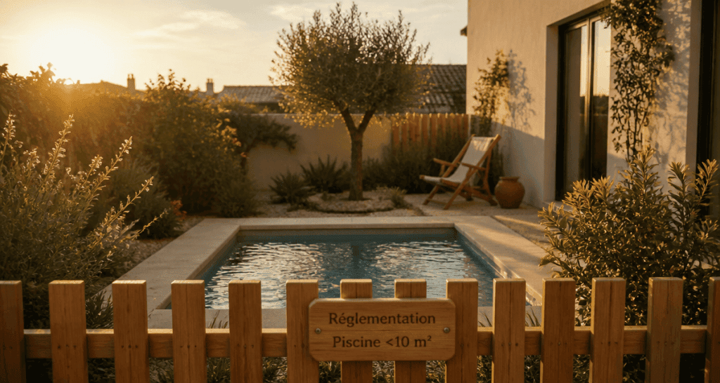 piscine moins de 10m2 réglementation barrière