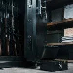 Armoire à fusils homologuée EN 14450, stockage sécurisé