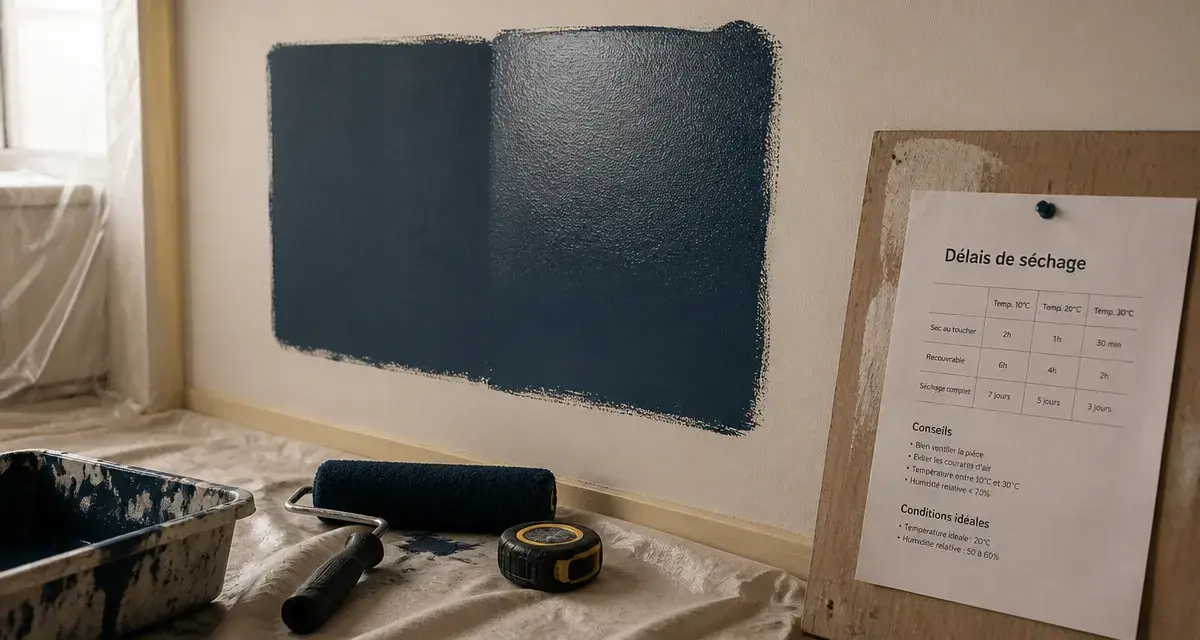 Combien de temps entre 2 couches de peinture : erreurs qui gâchent la finition