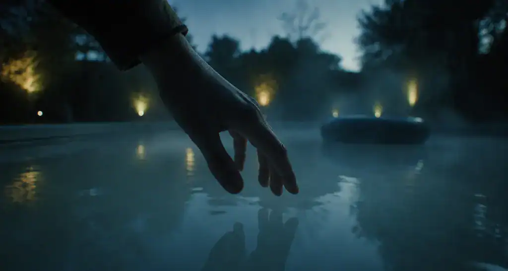 eau piscine laiteuse peut on se baigner main hésite