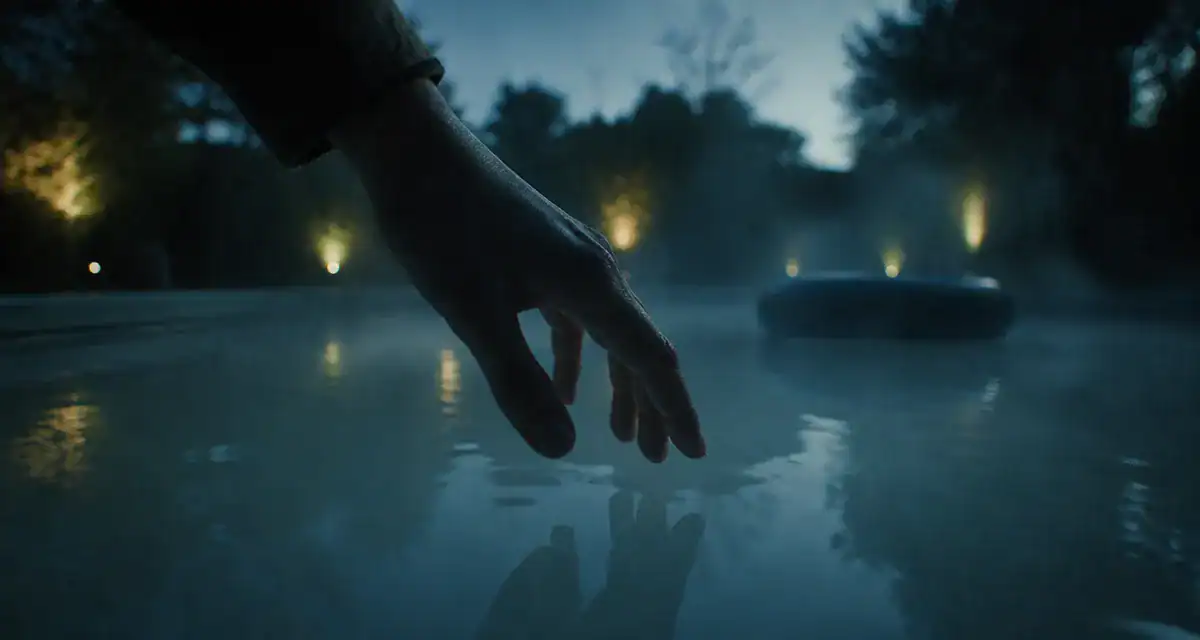 eau piscine laiteuse peut on se baigner main hésite