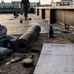 Étanchéité toit-terrasse : prix au m², membrane bitumineuse en rénovation