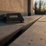 Joint de dilatation terrasse exterieur pour éviter les fissures