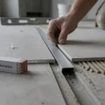 Joint dilatation carrelage inox, pour éviter les fissures du sol