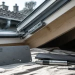 Moteur electrique pour velux, kit de motorisation sur fenêtre de toit