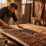 ou faire nettoyer un tapis artisan atelier