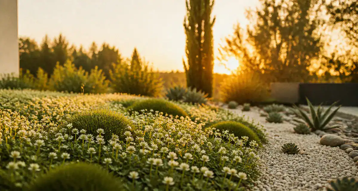 Par quoi remplacer le gazon tapis de trèfle et zoysia jardin durable
