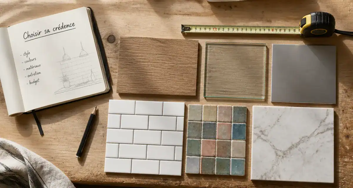 quelle credence choisir echantillons materiaux cuisine