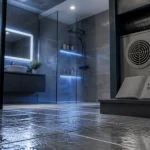 Vmc dans salle de bain : bouche VMC près douche pour éviter la moisissure