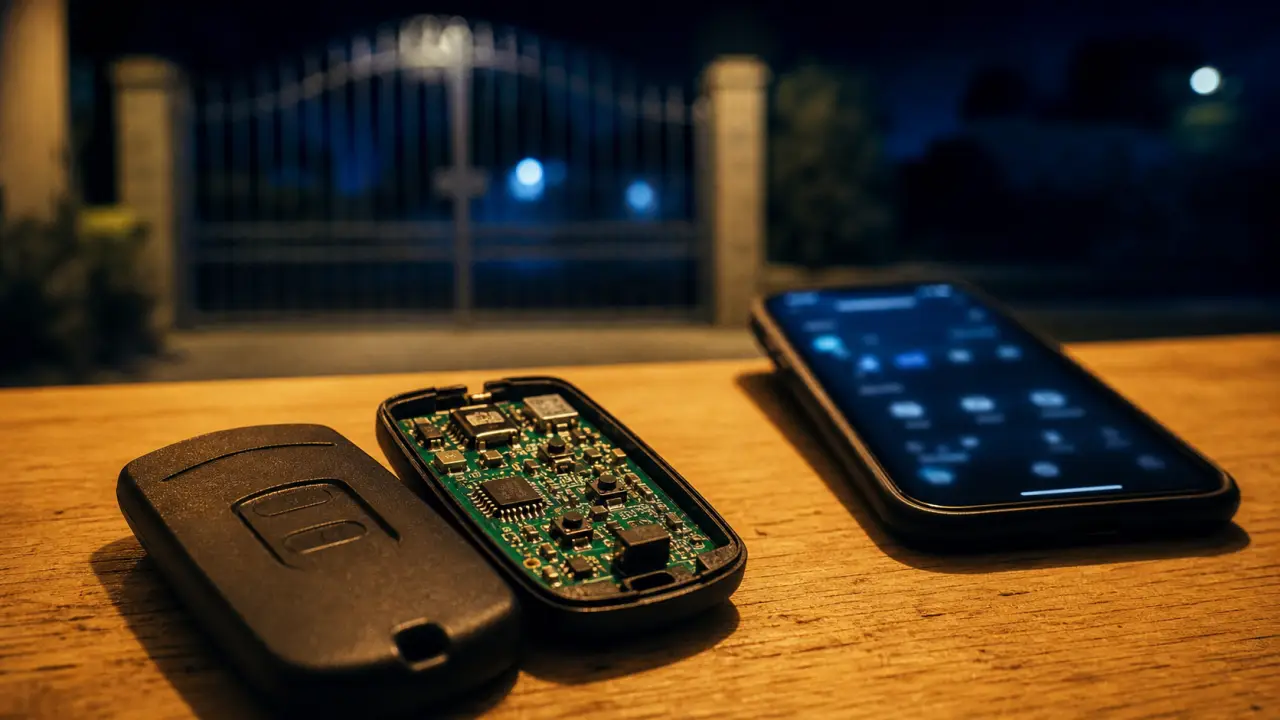 Copier télécommande portail sur smartphone avec le bon module