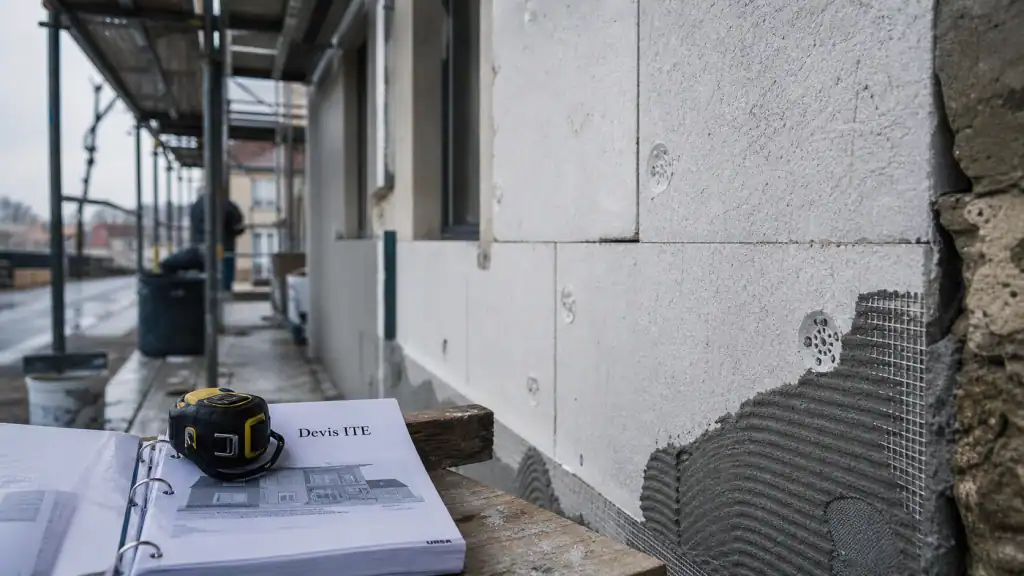Meilleur isolant exterieur ITE : panneau laine de roche ou fibre de bois ou polystyrène sur façade