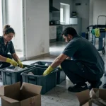 Nettoyage debarras après appartement vidé