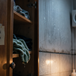 Odeur humidité maison : buanderie humide avec condensation