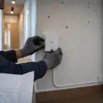 Ou placer boitier fibre optique dans une maison : installateur pose PTO sur mur