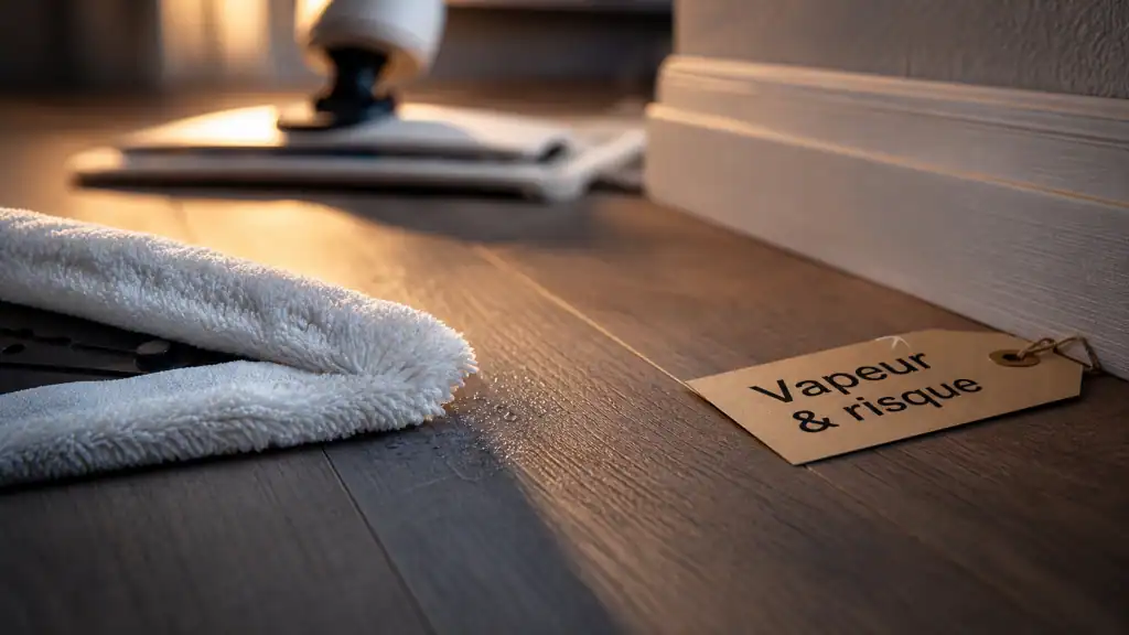 Peut-on utiliser un nettoyeur vapeur sur parquet stratifié ? risque humidité, vapeur sur lames