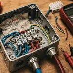 Phase et neutre couleur : repérer L et N dans une boîte de dérivation