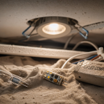 Problème remplacement ampoule halogène par LED 12V : variateur et scintillement visibles