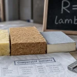 Tableau comparatif isolant thermique : lambda, épaisseur, prix