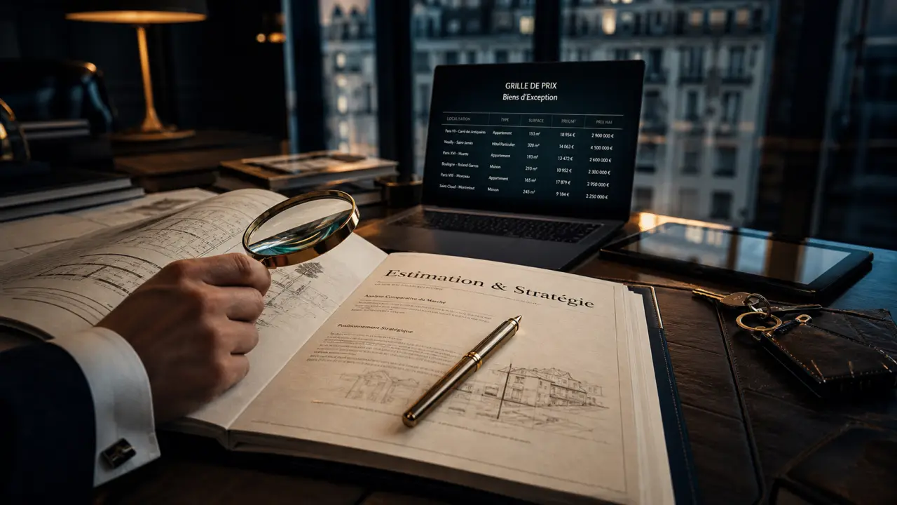 Accompagnement vente immobilier de luxe : estimation juste et suivi jusqu’à la signature