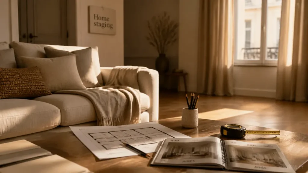 Apprendre home staging Decoscope : plan home staging et portfolio avant/après