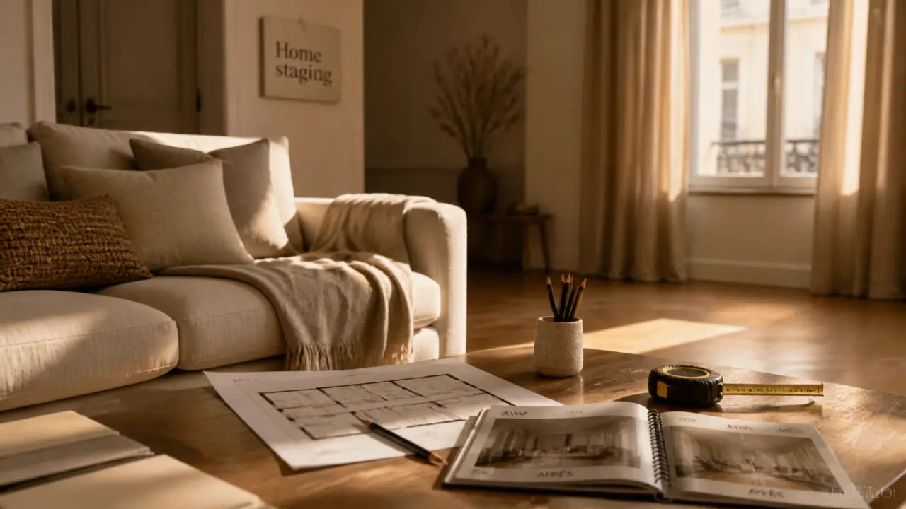 Apprendre home staging Decoscope : plan home staging et portfolio avant/après