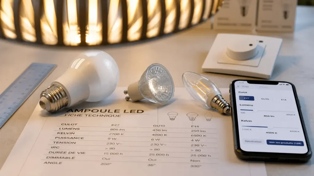 Où acheter ampoule : ampoules LED en magasin ou en ligne