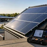 Panneaux photovoltaïques definition : toiture solaire et onduleur