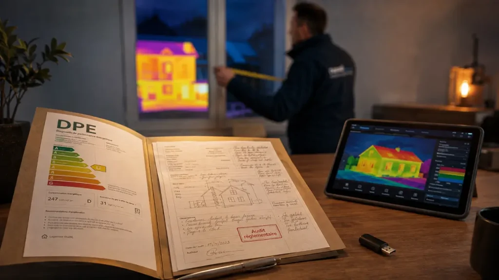 Audit énergétique gratuit : une simulation utile, pas un document réglementaire