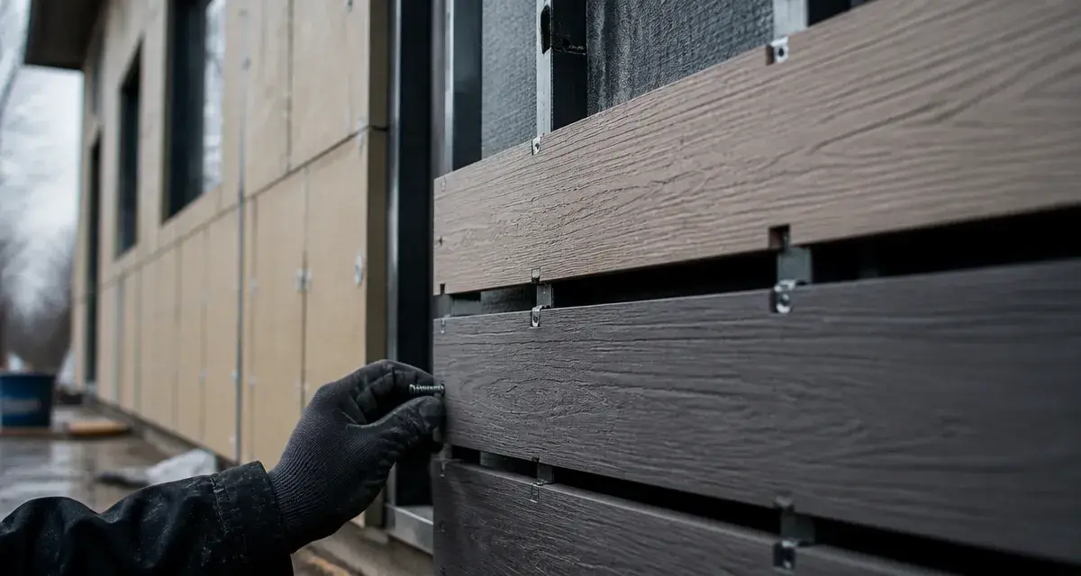 Bardage extérieur : pose d’un revêtement pour façade