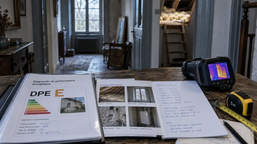 DPE E : commencez par l’enveloppe avant de changer le chauffage