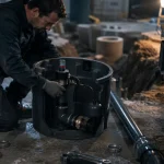 Installateur pompe de relevage en sous-sol, pose cuve et pompe