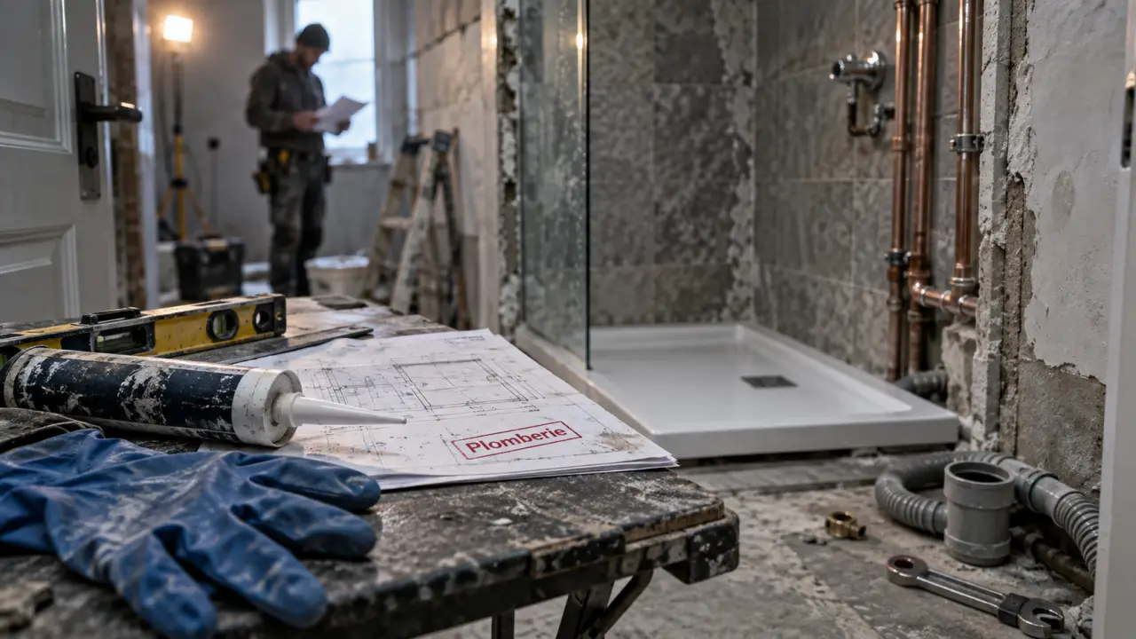 Plombier renovation salle de bain : tuyaux sécurisés et devis plomberie