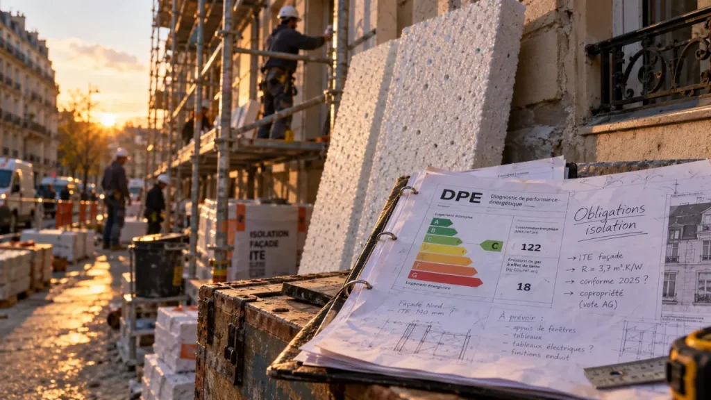 Obligation d’isolation thermique en copropriété : les seuils qui changent un chantier